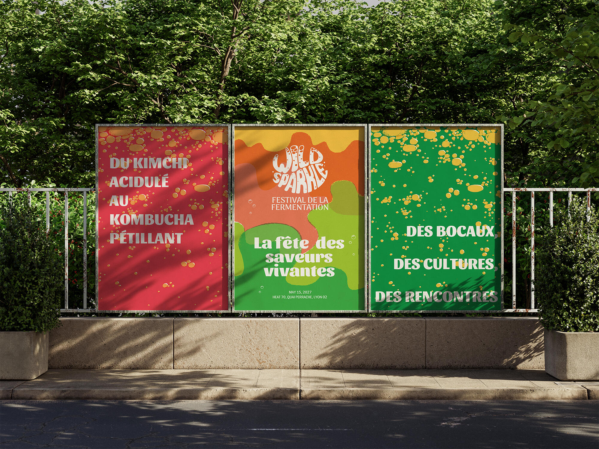 Un système de trois affiches conçu pour fonctionner à la fois comme image de campagne autonome et comme affichage urbain de plus grand format. Un système de trois affiches conçu pour fonctionner à la fois comme image de campagne autonome et comme affichage urbain de plus grand format.